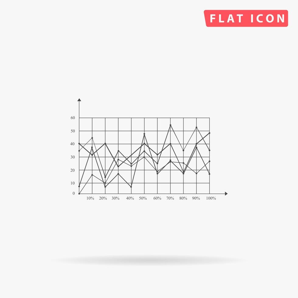 tabel icoon. gemakkelijk vlak zwart symbool met schaduw Aan wit achtergrond. vector illustratie pictogram