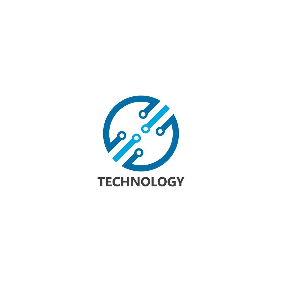 vector logo technologie concept illustratie