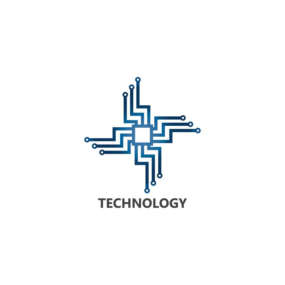 vector logo technologie concept illustratie