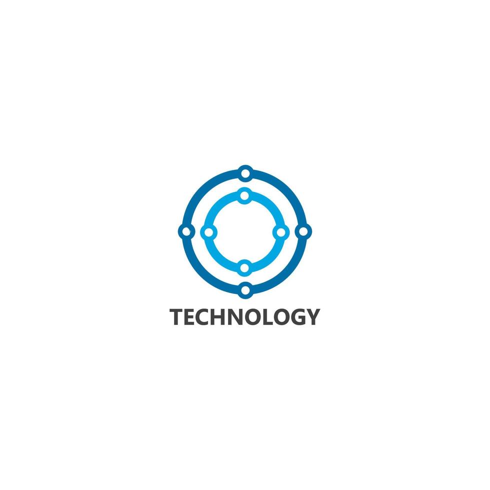 vector logo technologie concept illustratie