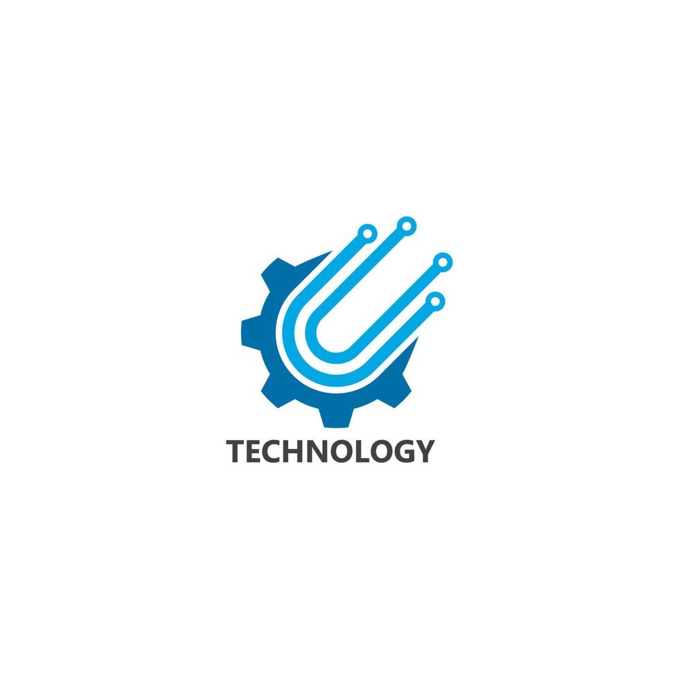 vector logo technologie concept illustratie