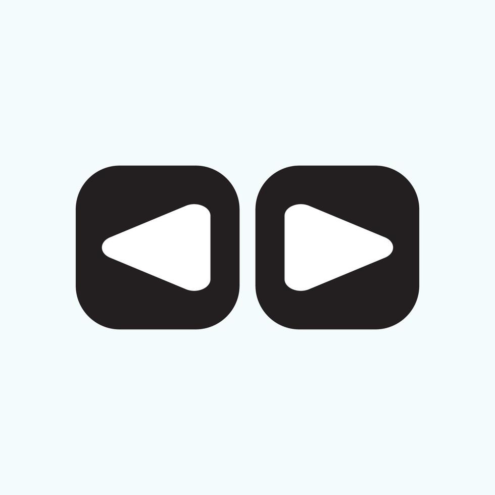 Speel knop icoon in modieus vlak stijl geïsoleerd Aan grijs achtergrond. Speel symbool voor uw web plaats ontwerp, logo, app, ui. vector illustratie