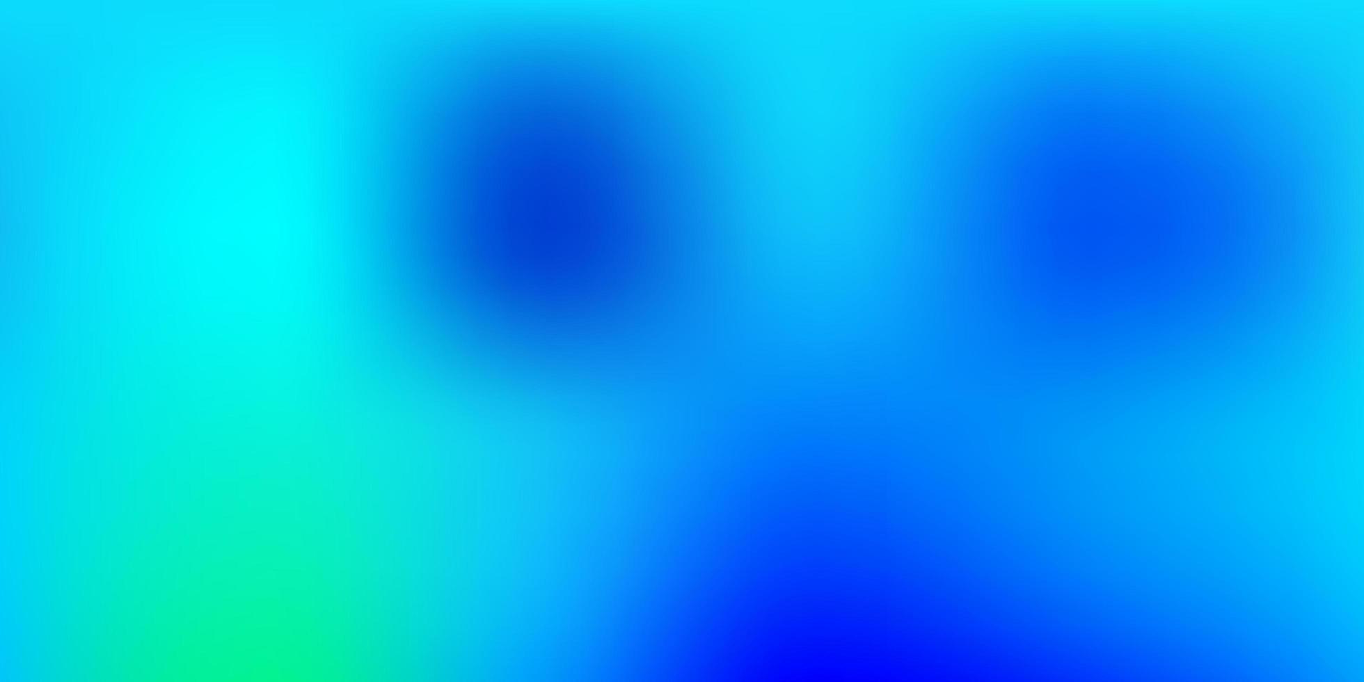 donkerblauw, groen vector abstract onscherpte sjabloon.