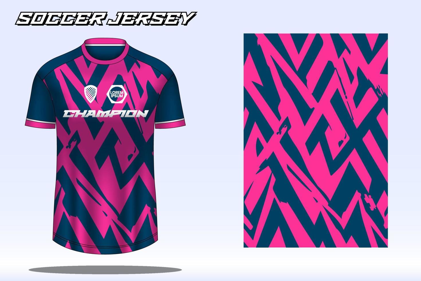 voetbal Jersey sport t-shirt ontwerp mockup voor Amerikaans voetbal club vector