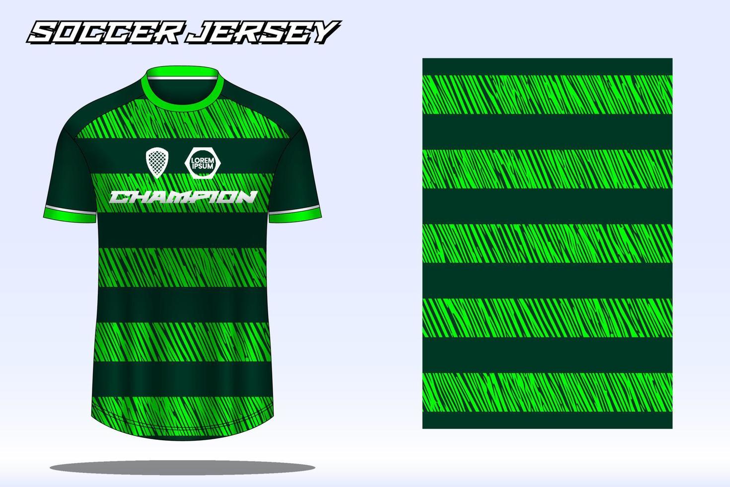 voetbal Jersey sport t-shirt ontwerp mockup voor Amerikaans voetbal club vector