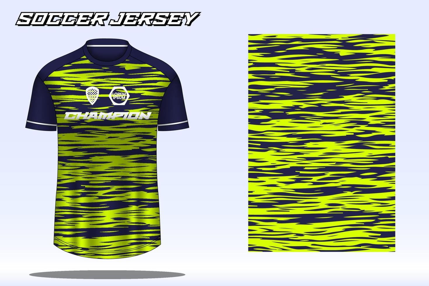 voetbal Jersey sport t-shirt ontwerp mockup voor Amerikaans voetbal club vector