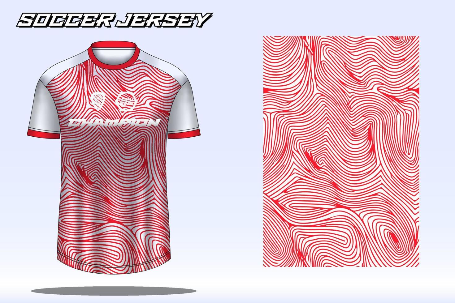 voetbal Jersey sport t-shirt ontwerp mockup voor Amerikaans voetbal club vector