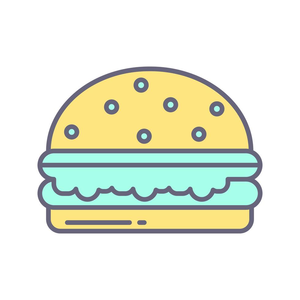 hamburger vector pictogram