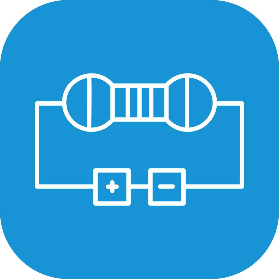 weerstand vector pictogram