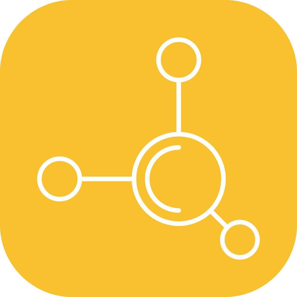 molecuul vector pictogram