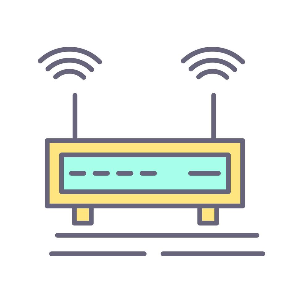 Wifi signalen vector icoon