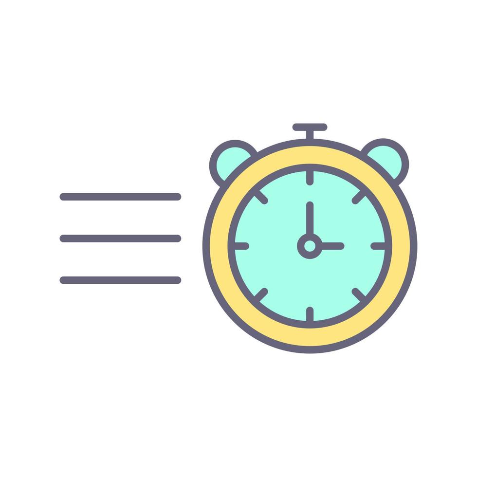 stopwatch vector pictogram