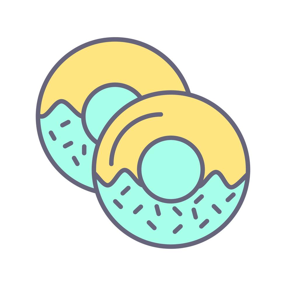 donut vector pictogram