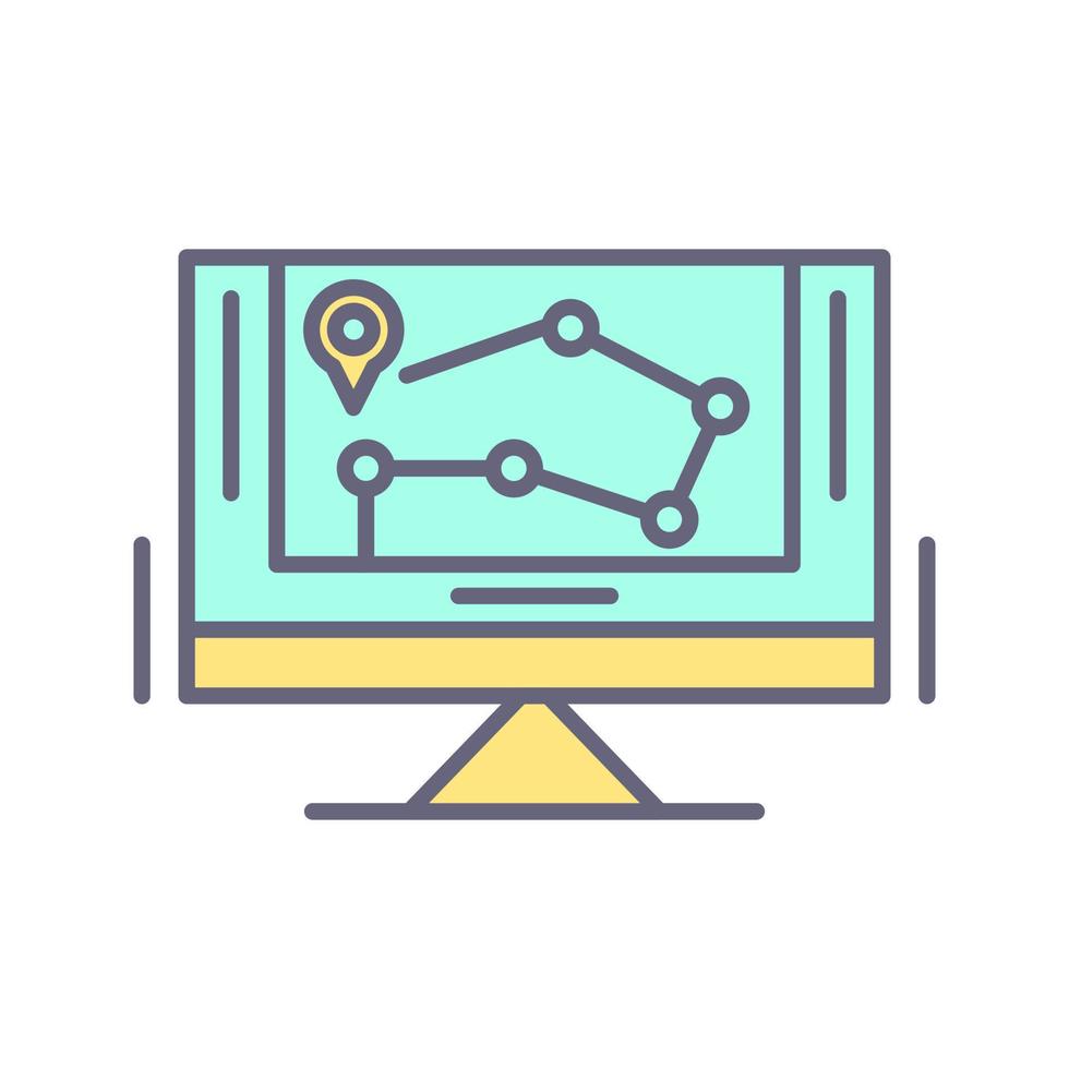 locatie vector pictogram