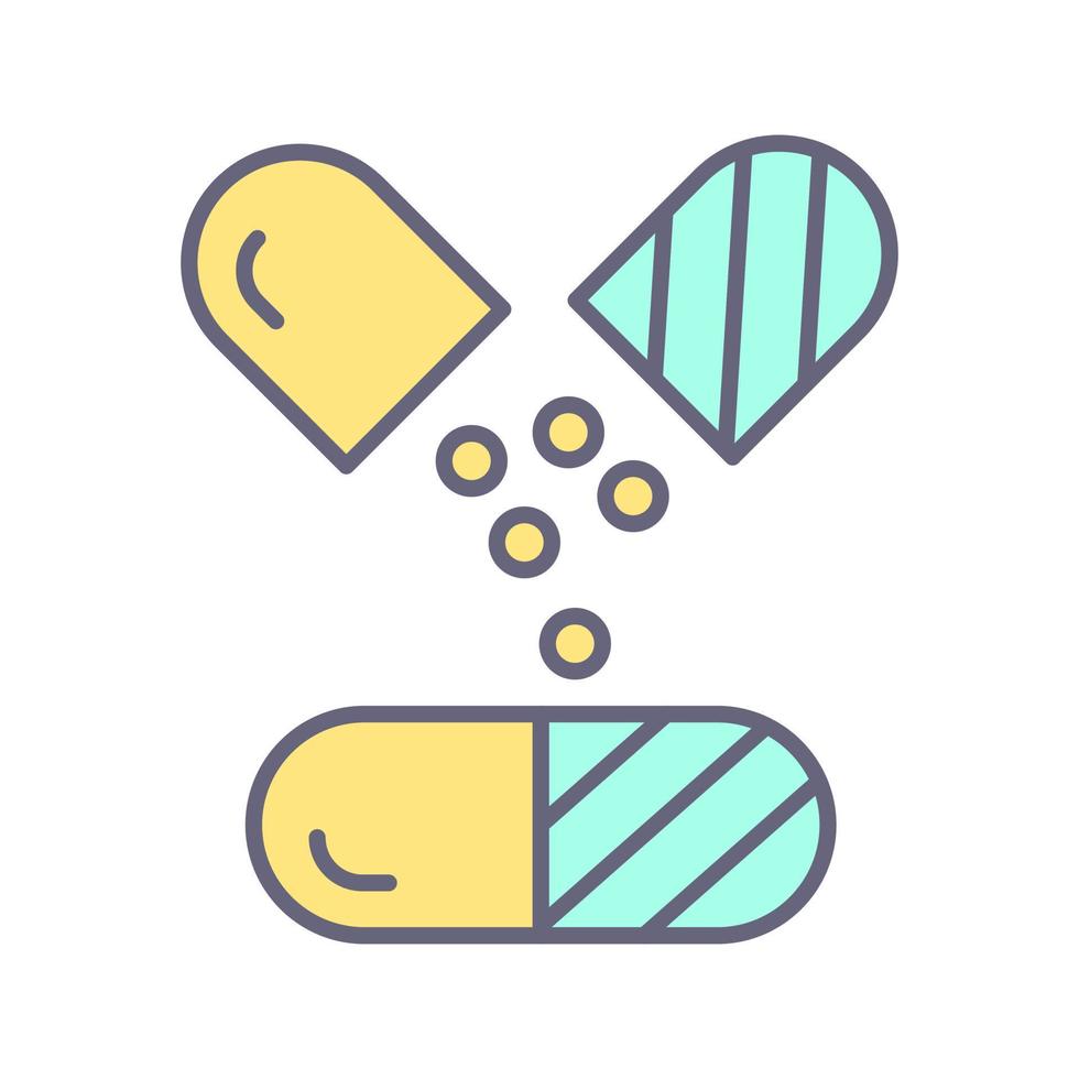 capsule vector pictogram