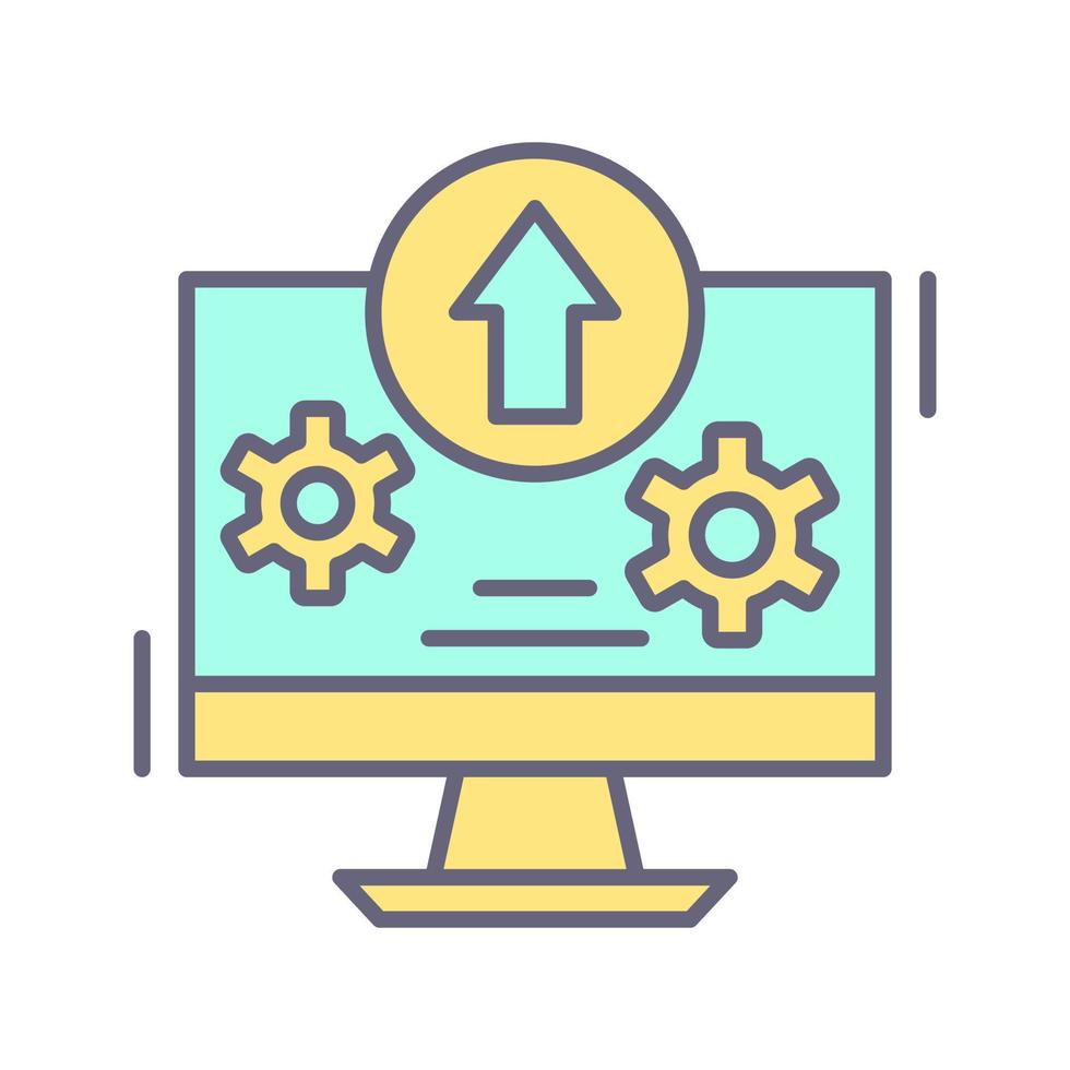 upload vector pictogram