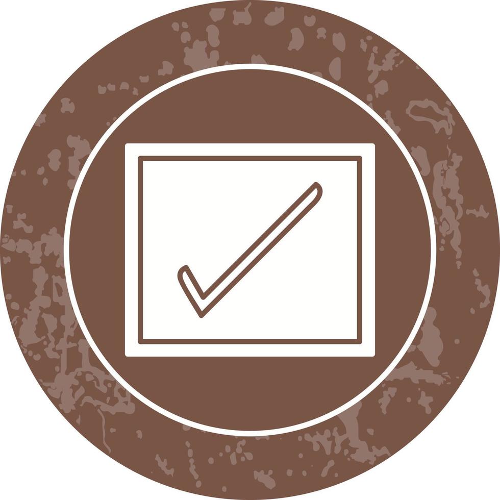 checkbox vector icoon