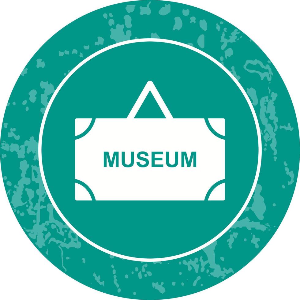 museum label vector icoon