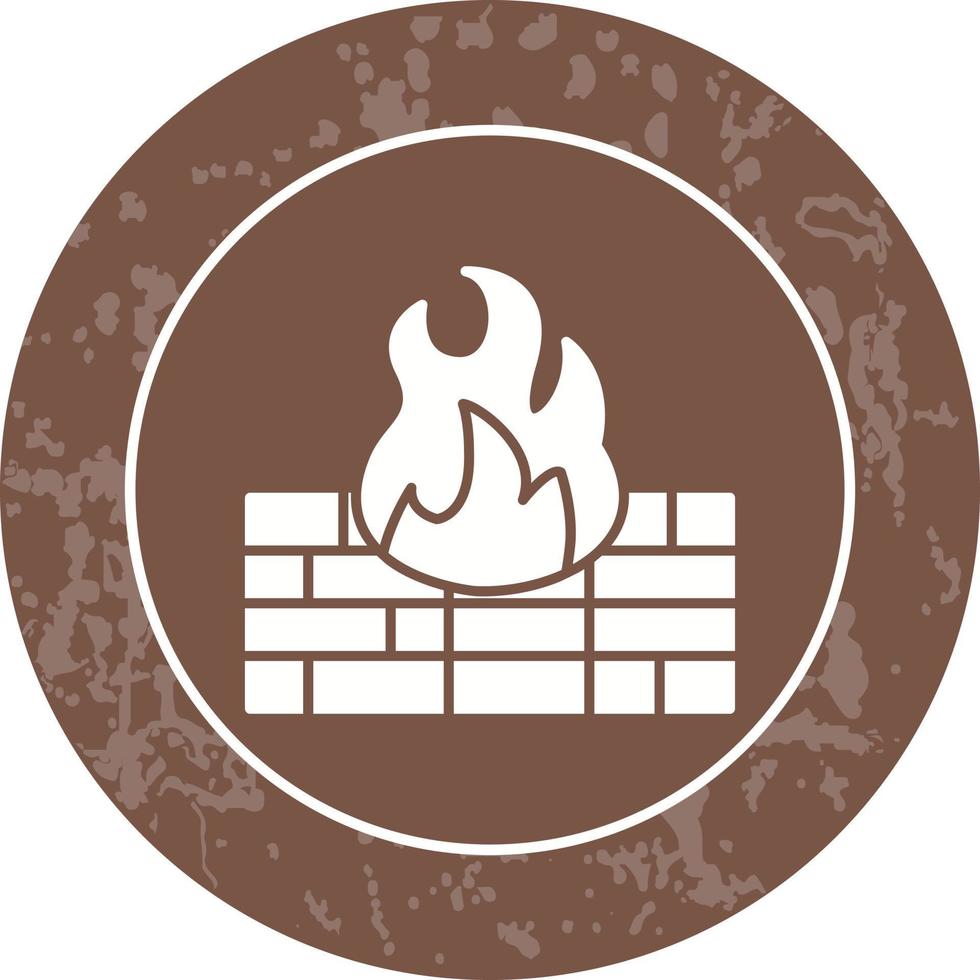 firewall vector pictogram