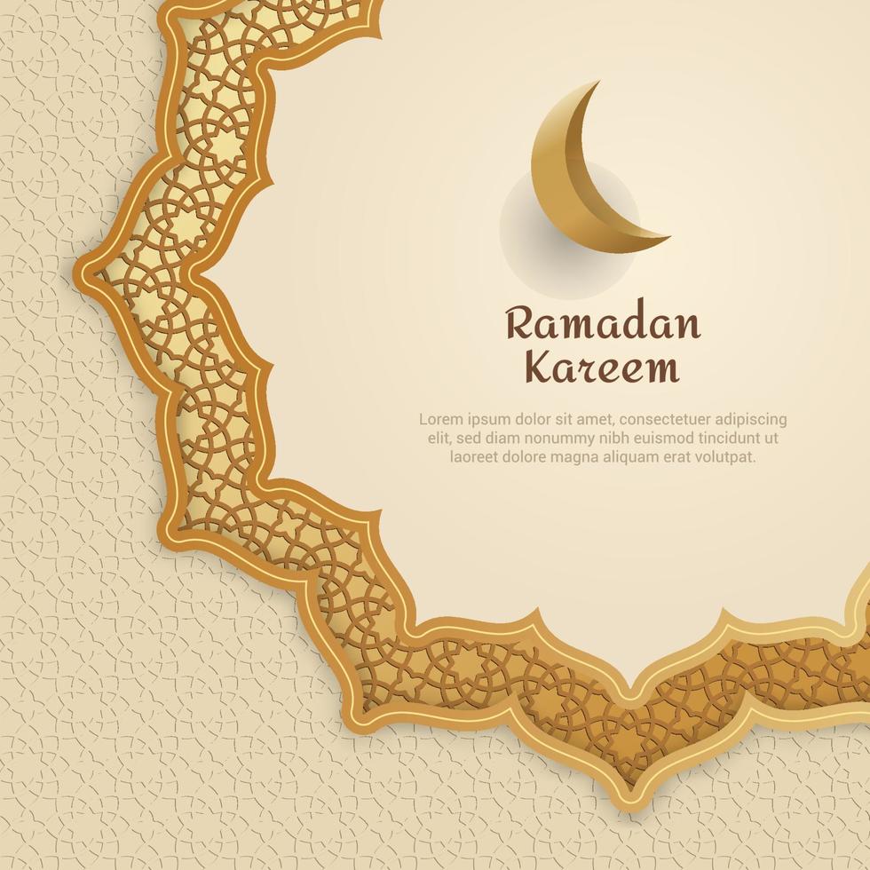 ramadan banner voor sociale media vector