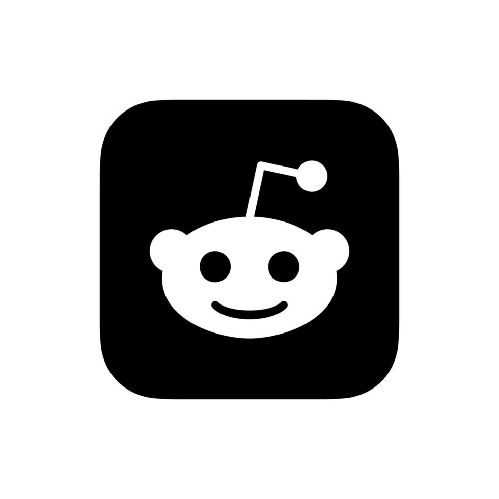 reddit logo, reddit symbool, reddit icoon vrij vector