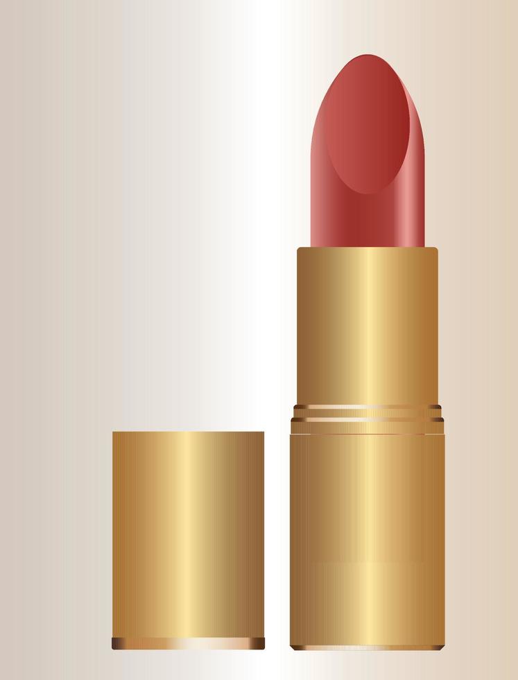 lippenstift, cosmetica, maken omhoog vector