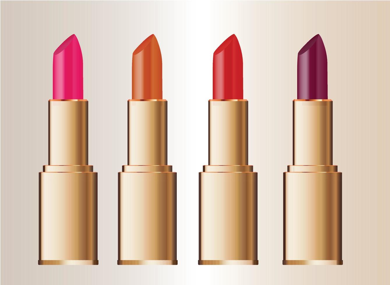 lippenstift, cosmetica, maken omhoog vector