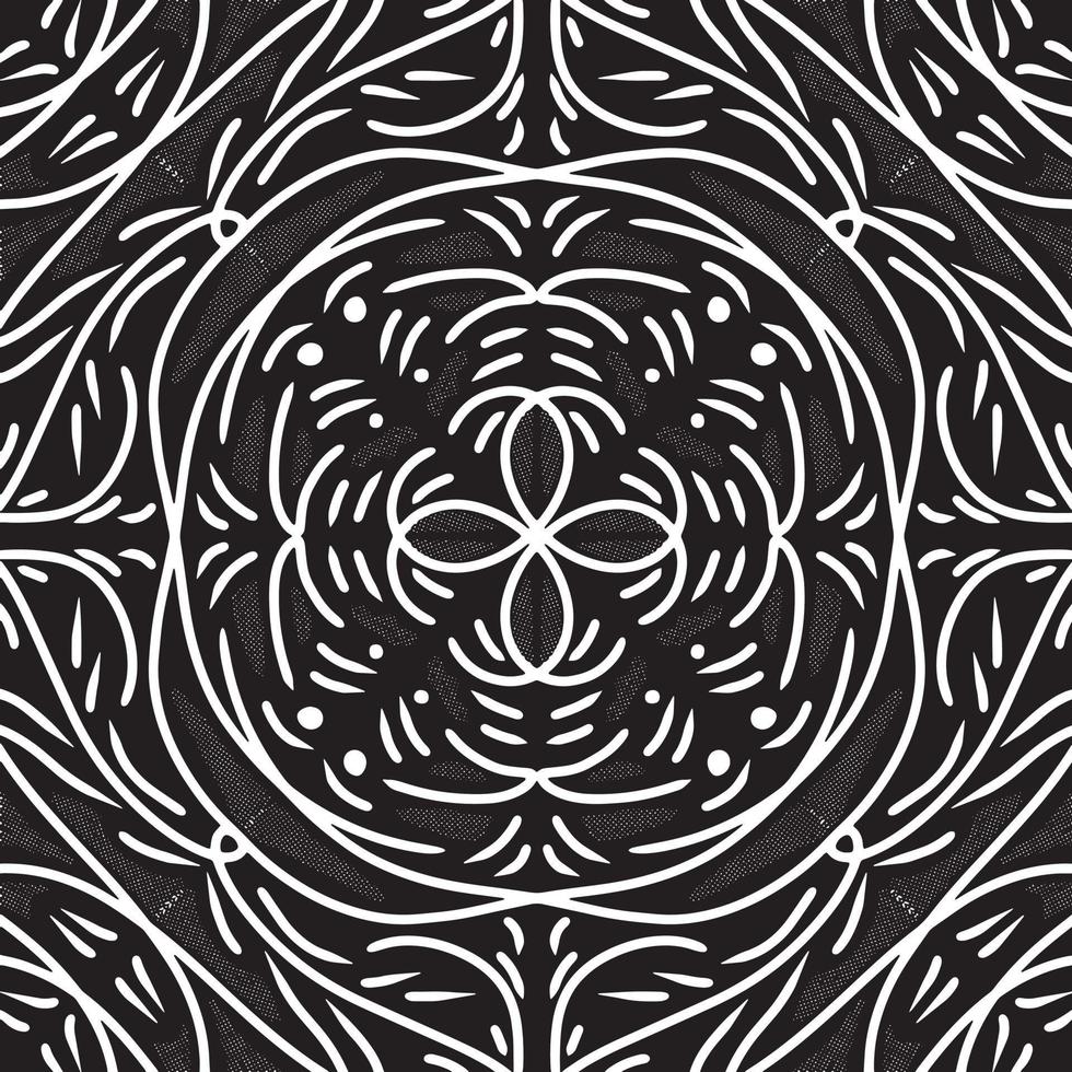 abstract geometrie patroon lijn bloemen achtergrond ontwerp vector