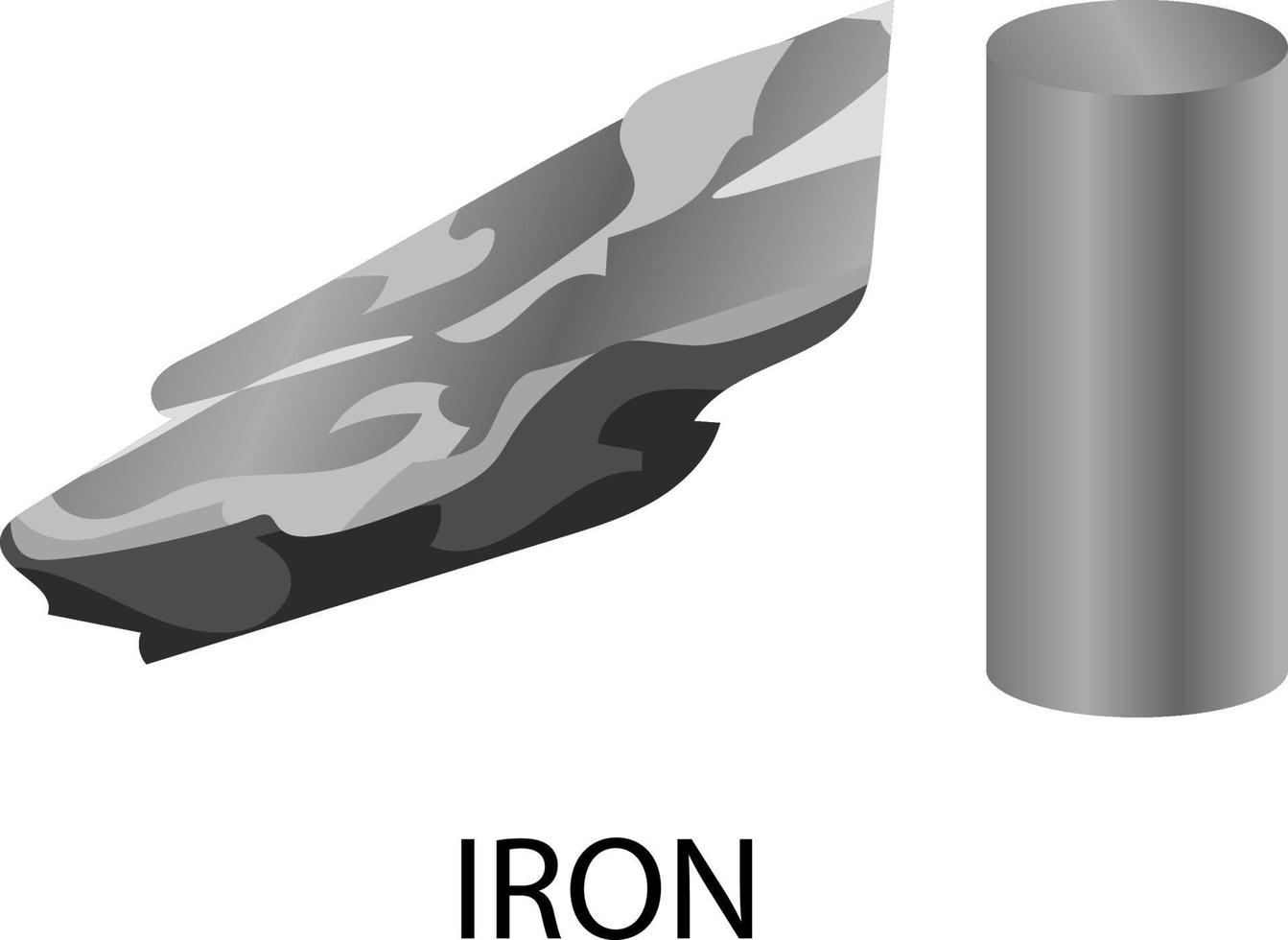 chroom metaal bal geïsoleerd Aan wit achtergrond. vector 3d zilver kraal