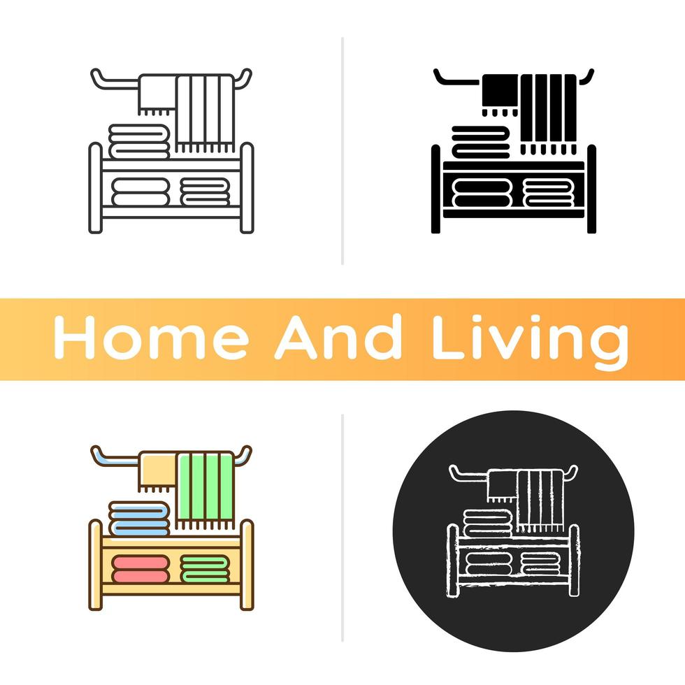 huis textiel pictogram vector