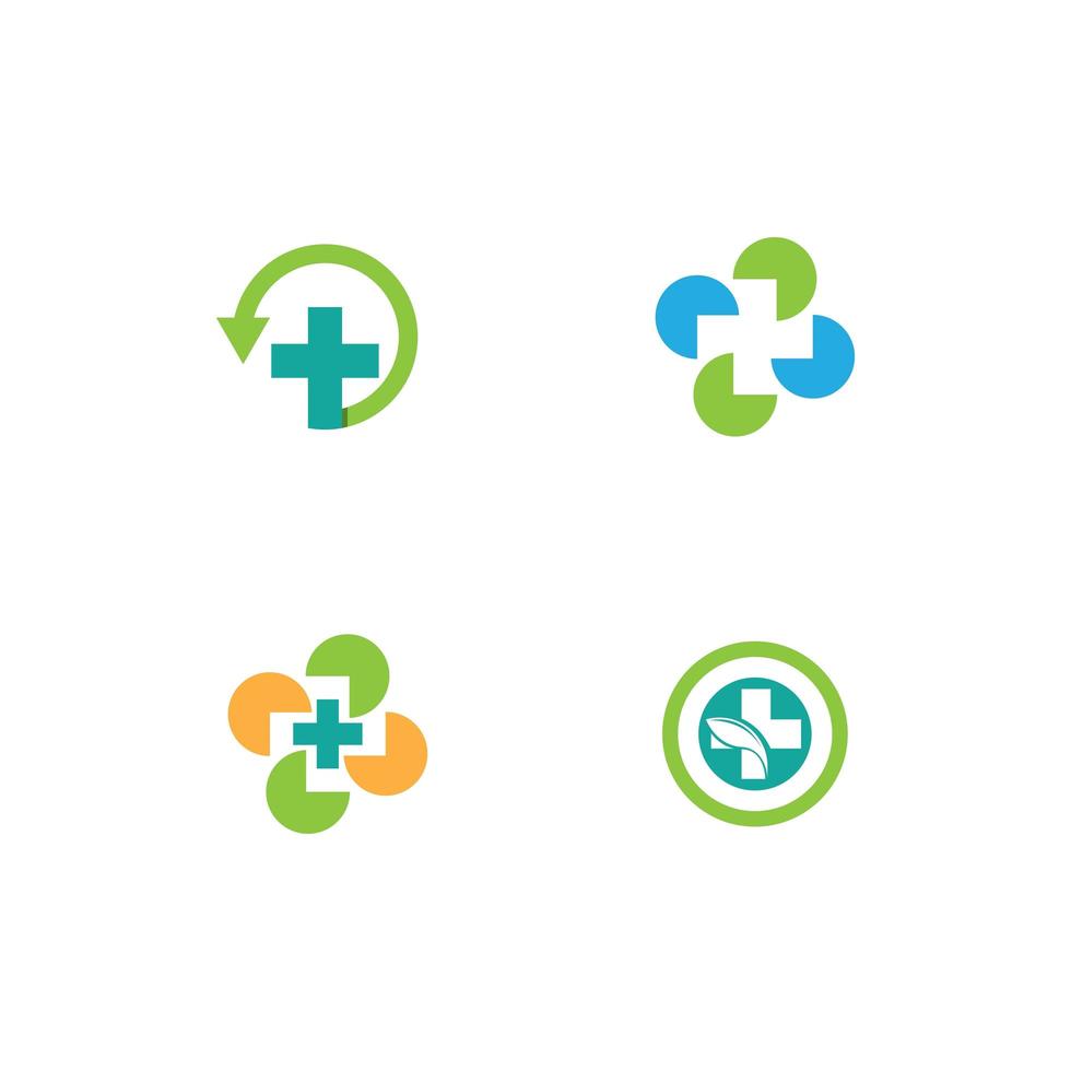 medische kruis vector icon set