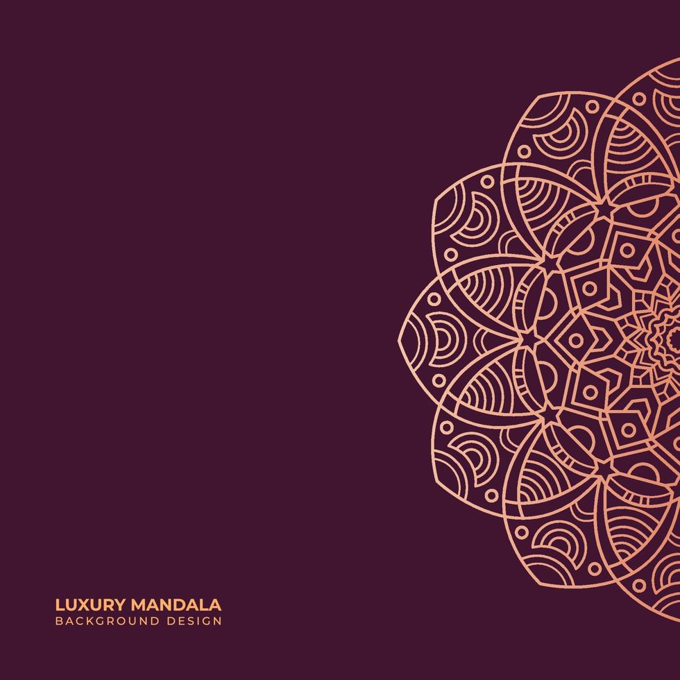 mandala ornament meetkundig achtergrond vector