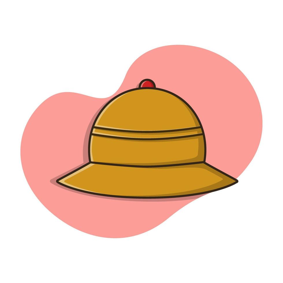 hoed strand mode icoon vector ontwerp illustratie
