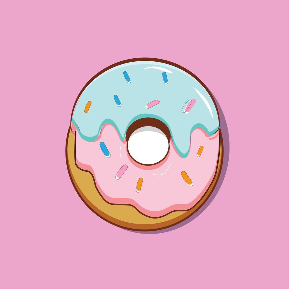 donut vector kunst illustratie