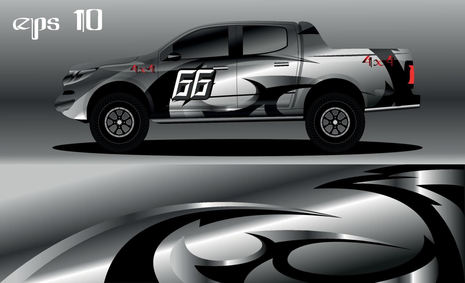 racing auto inpakken ontwerp vector. abstract grafisch streep racing achtergrond uitrusting ontwerp voor voertuig wrap, ras auto, rally, avontuur en kleurstelling vector