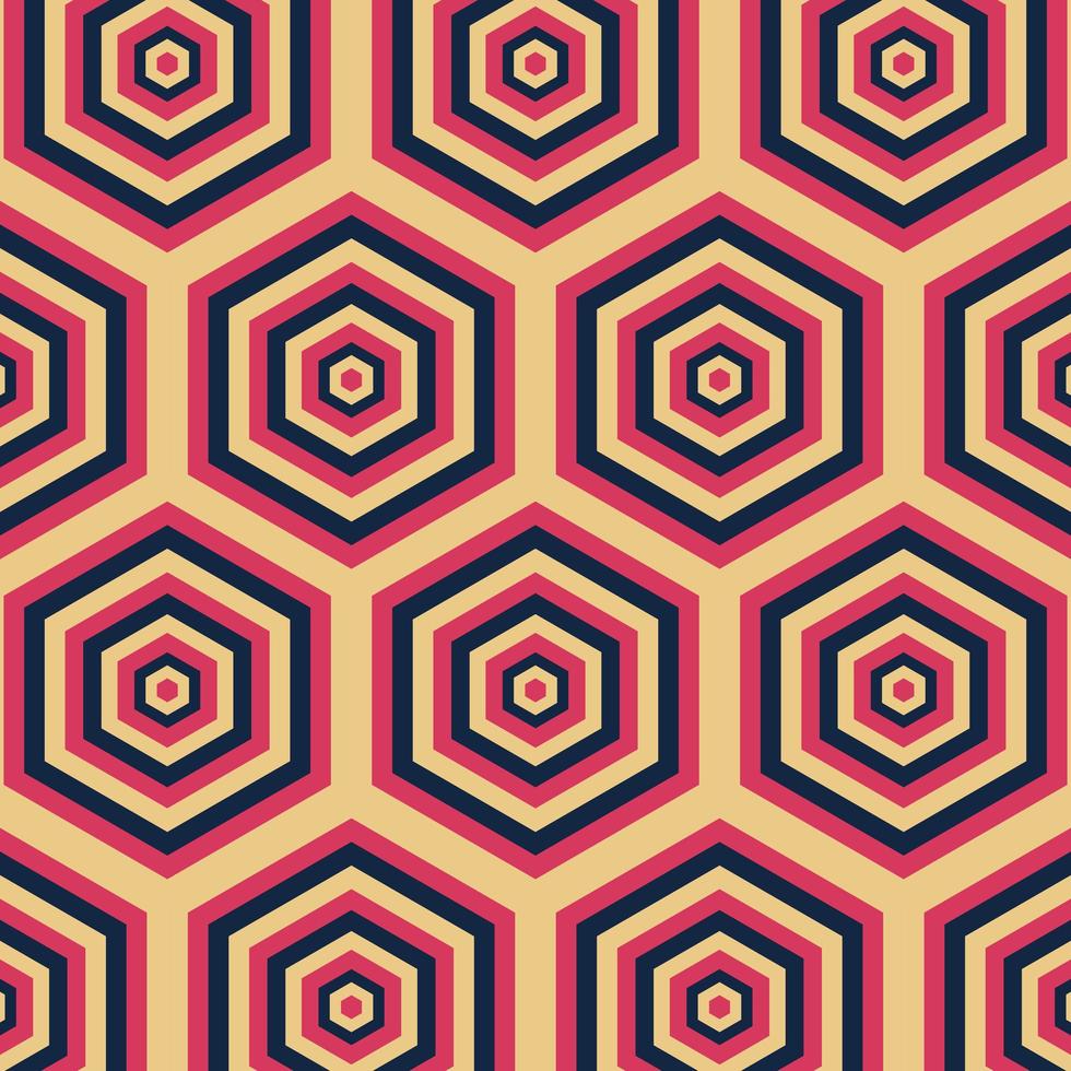 retro geometrische patroonvector, abstract retro patroon als achtergrond. vector
