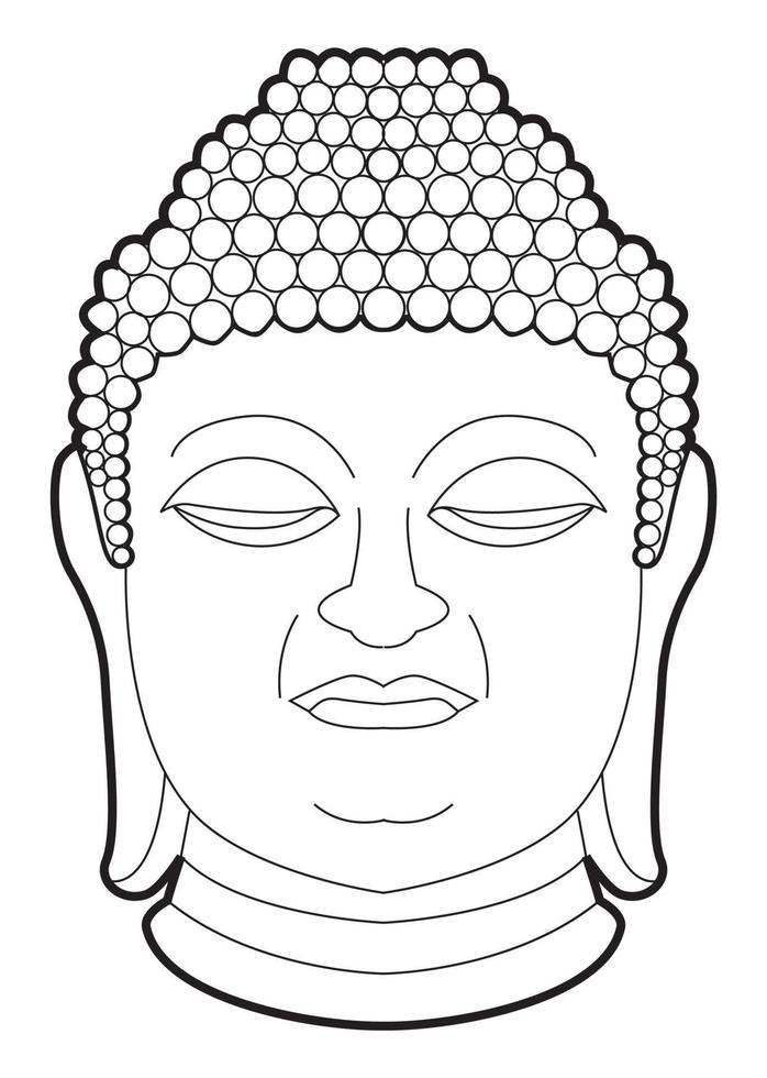 Boeddha vector illustratie