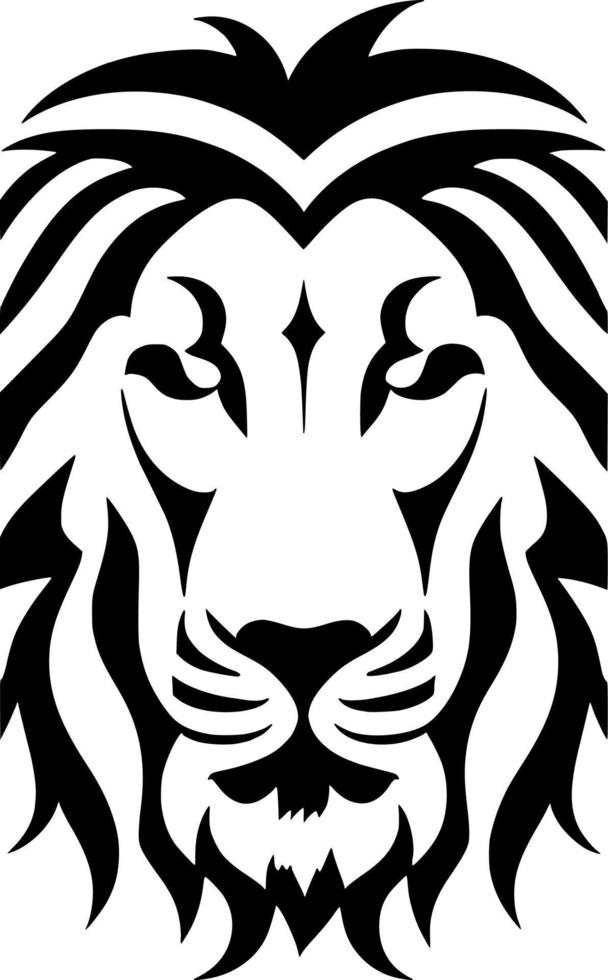 vector illustratie van leeuw hoofd