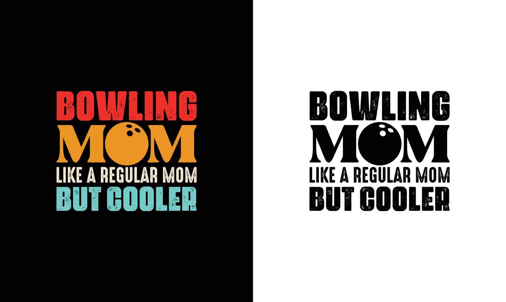 bowling citaat t overhemd ontwerp, typografie vector