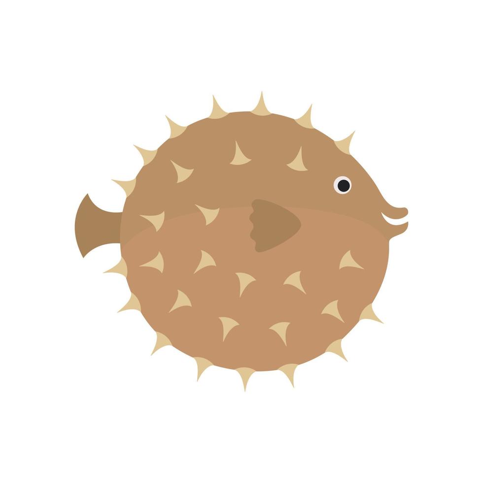 egel vis illustratie vector