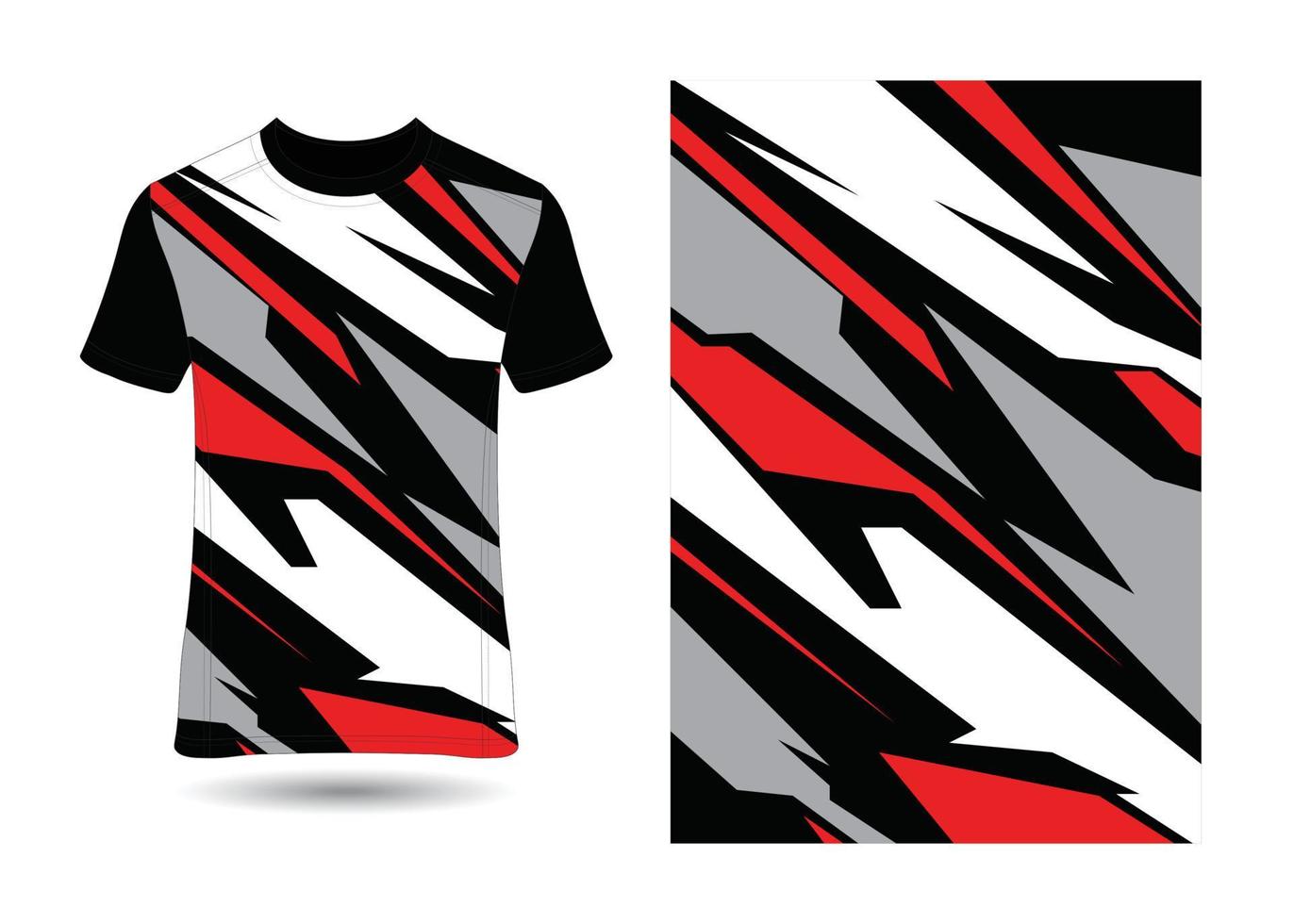 sport racing achtergrond met t-shirt sport ontwerp vector
