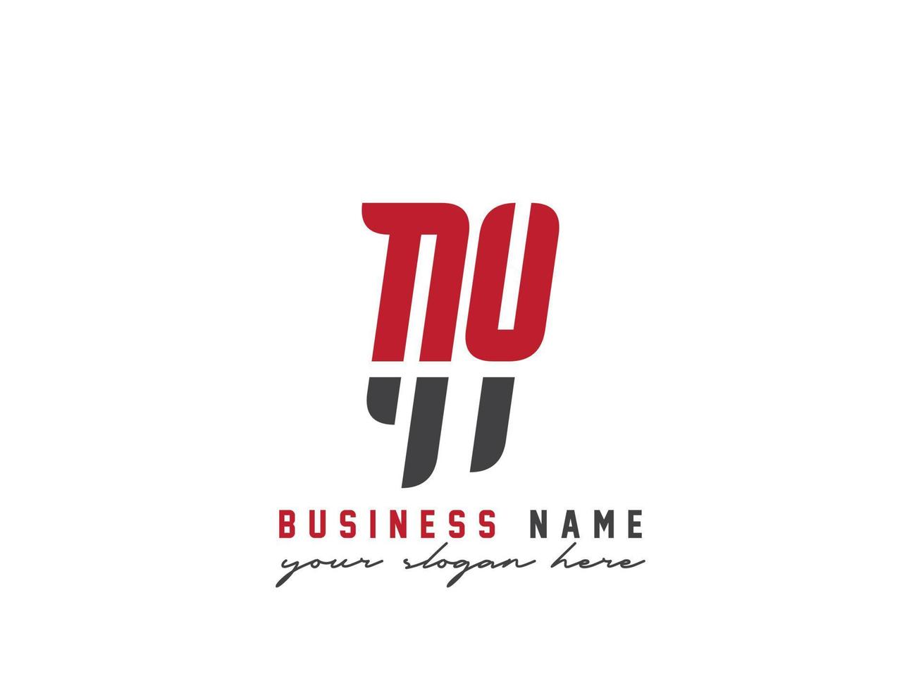 eerste ny logo afbeelding, creatief ny brief logo ontwerp vector