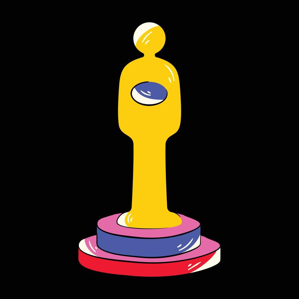 trendy award concepten vector