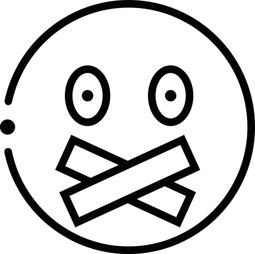 stil gezicht emojicon vector