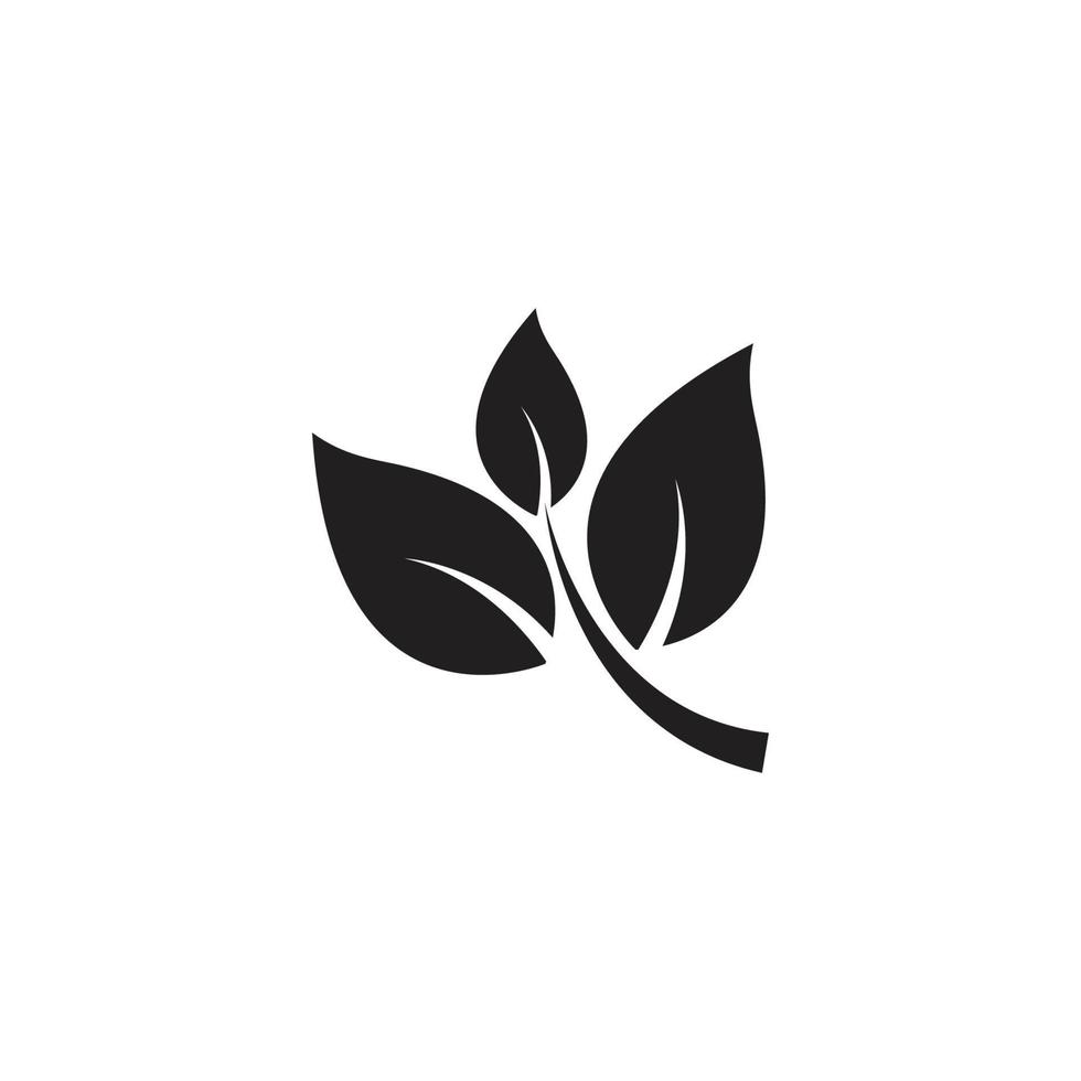 blad logo ecologie natuur vector