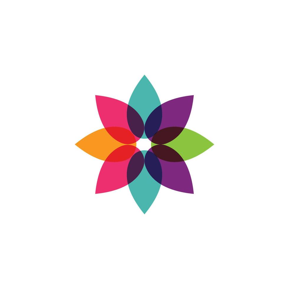 lotusbloemen logo vector