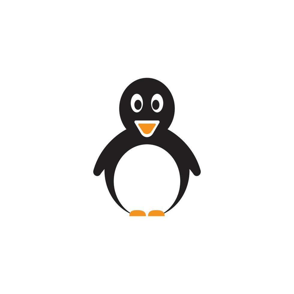 pinguïn logo vector