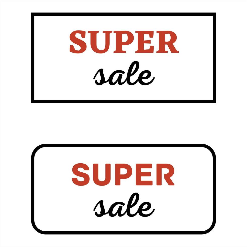 super verkoop banner vector