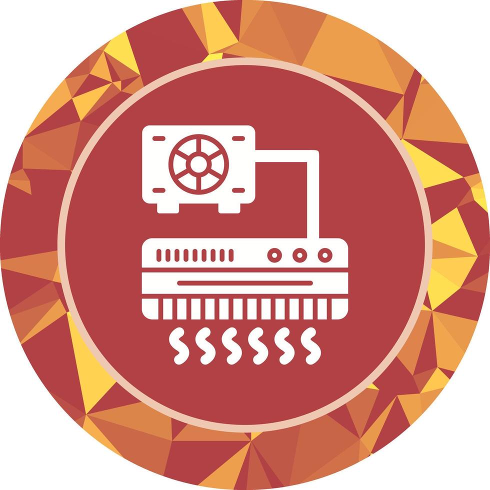 airconditioner vector pictogram