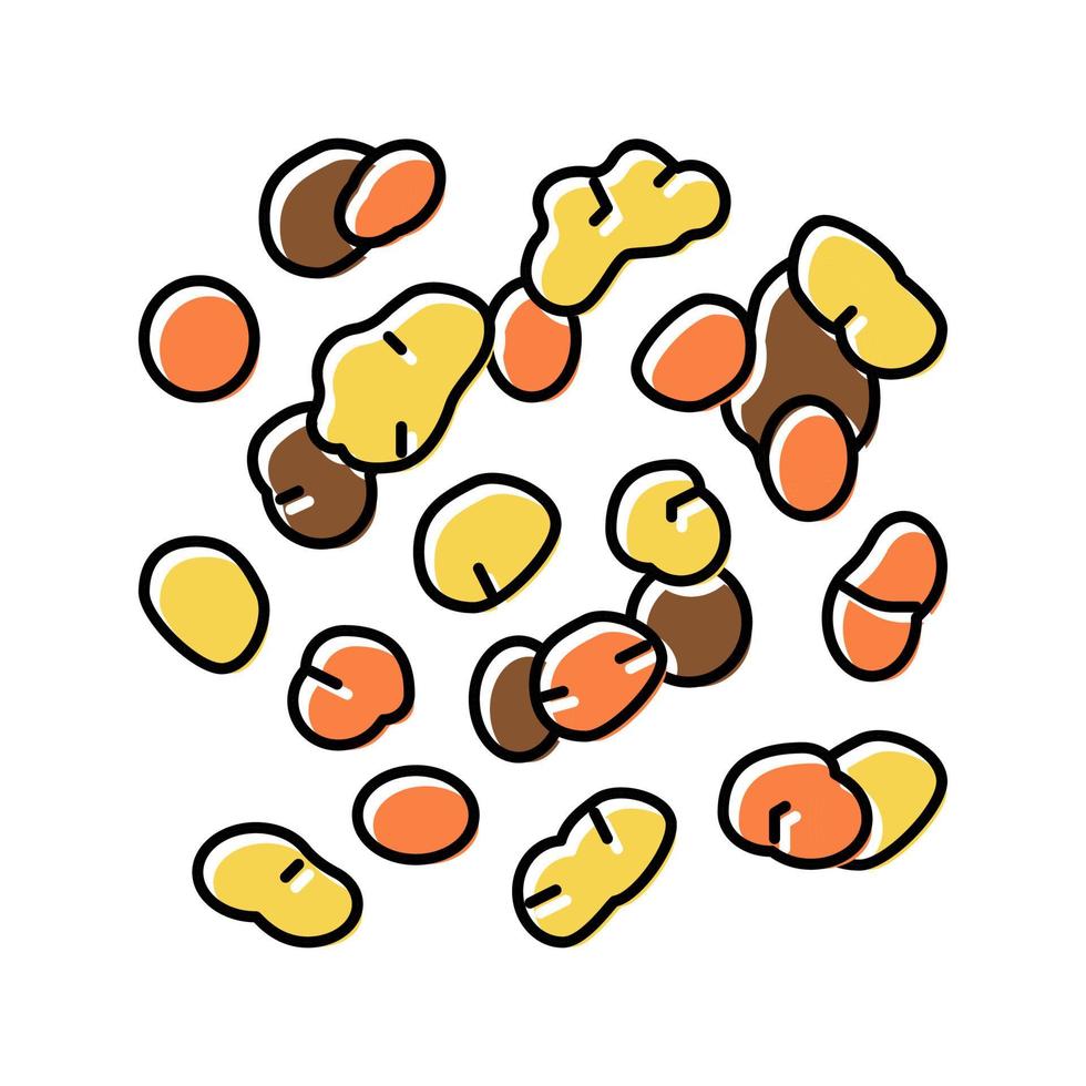 brood bijenteelt kleur pictogram vectorillustratie vector